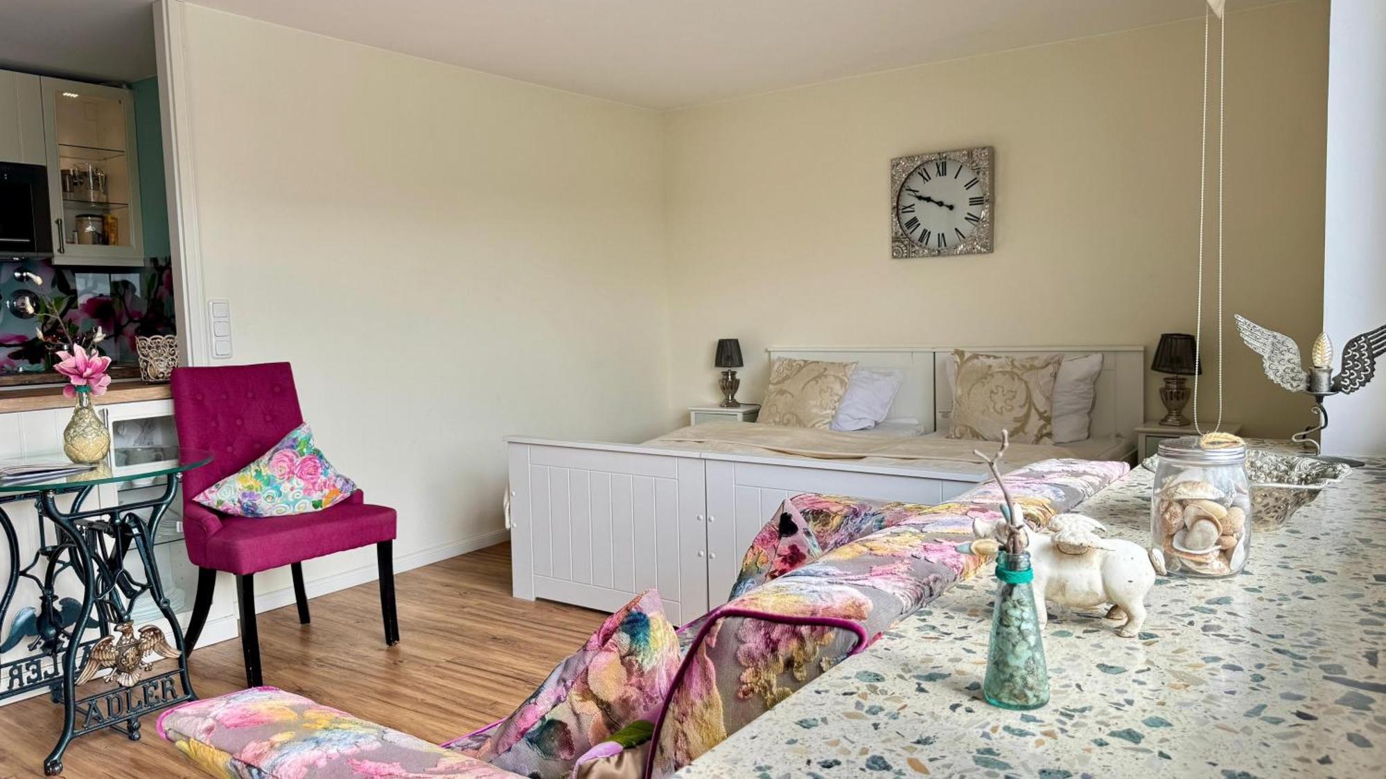 6-401, Extravagante Strandwohnung, Art Nouveau Meets Franzoesischen Landhausstil! 1Zimmer Westerland Luaran gambar
